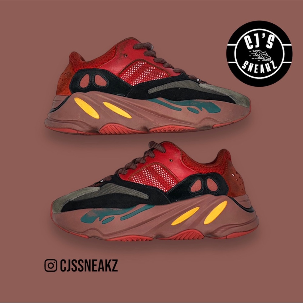 Authentic Yeezy 700 Hi-Res ‘Red’ Size 4.5 Pre Owned!